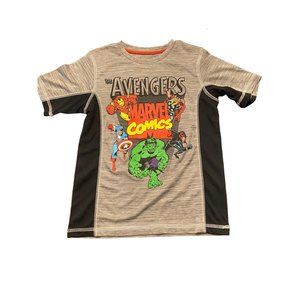 NWT Avengers Short Sleeve Polyester Tee Shirt Boys 7 Kids Clothes